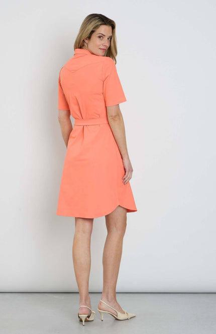 Mi Piace Travel Jurk Coral 202807 Stretchshop.nl
