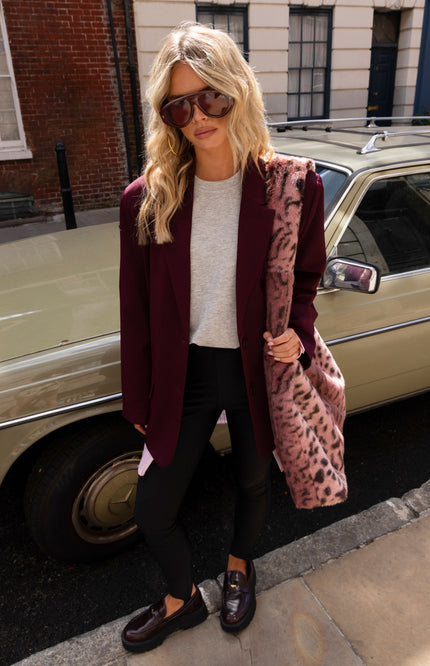 Blazer Haven Bordeaux