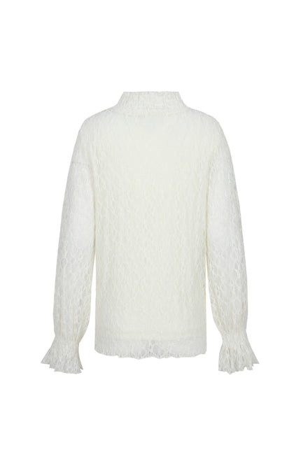 Top Éabha Wool White
