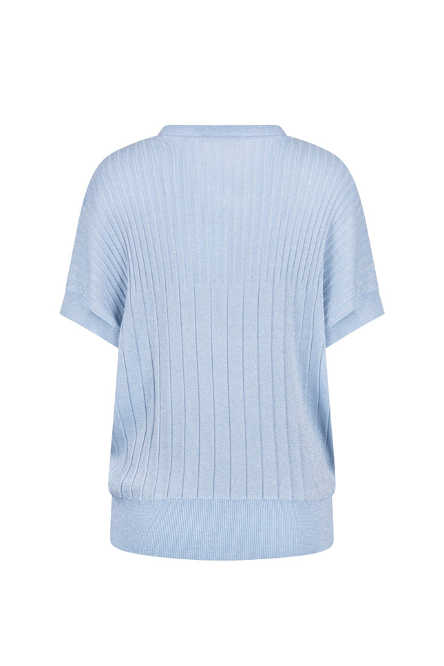 Nukus Top Raya Lurex Cloudy NKS01161 Stretchshop.nl