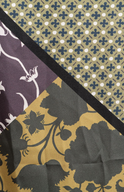 Sjaal Amy Patchwork Olive Multi AC107