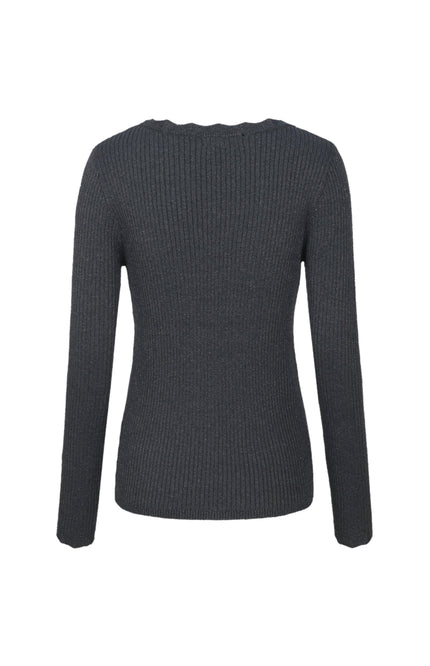Top Sorca Knitting Dark Jeans Blue