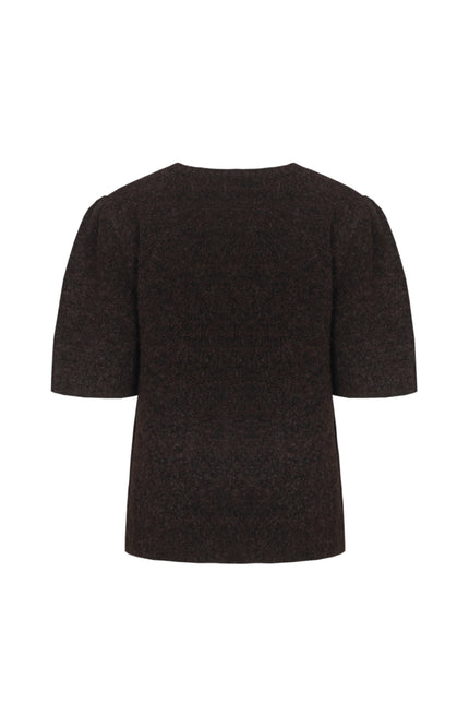 Sweater Eiléan Knitting Dark Earth
