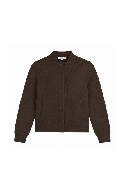 Jacket Structuur Bruin 183333
