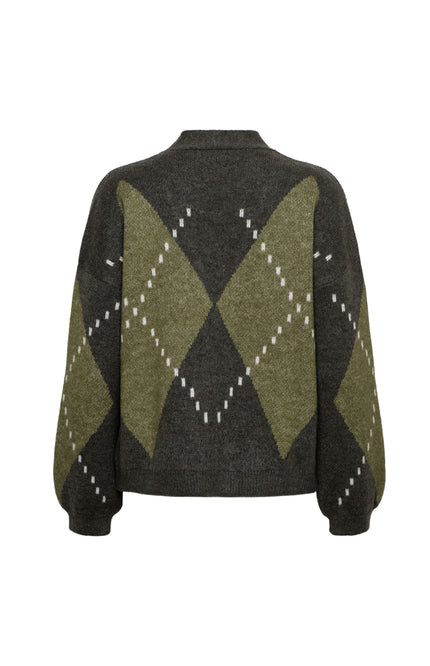 Vest Berber Dark Khaki CA132