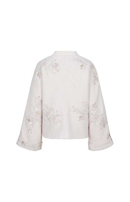 Jacket Bryndís Wool White