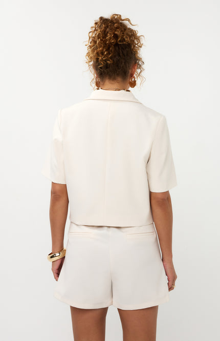 Ydence Blazer Zella Ecru Stretchshop.nl