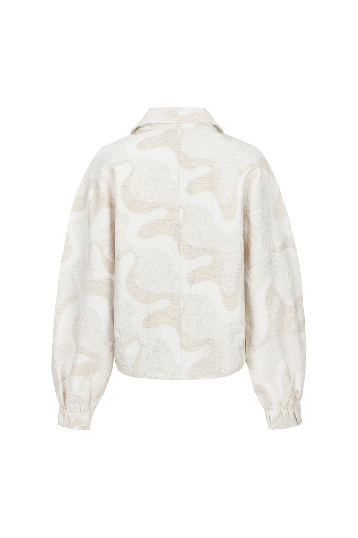 G-maxx Mairin Sand jas met capuchon en rits, lichtgewicht en stijlvolle buitenjas voor dames.