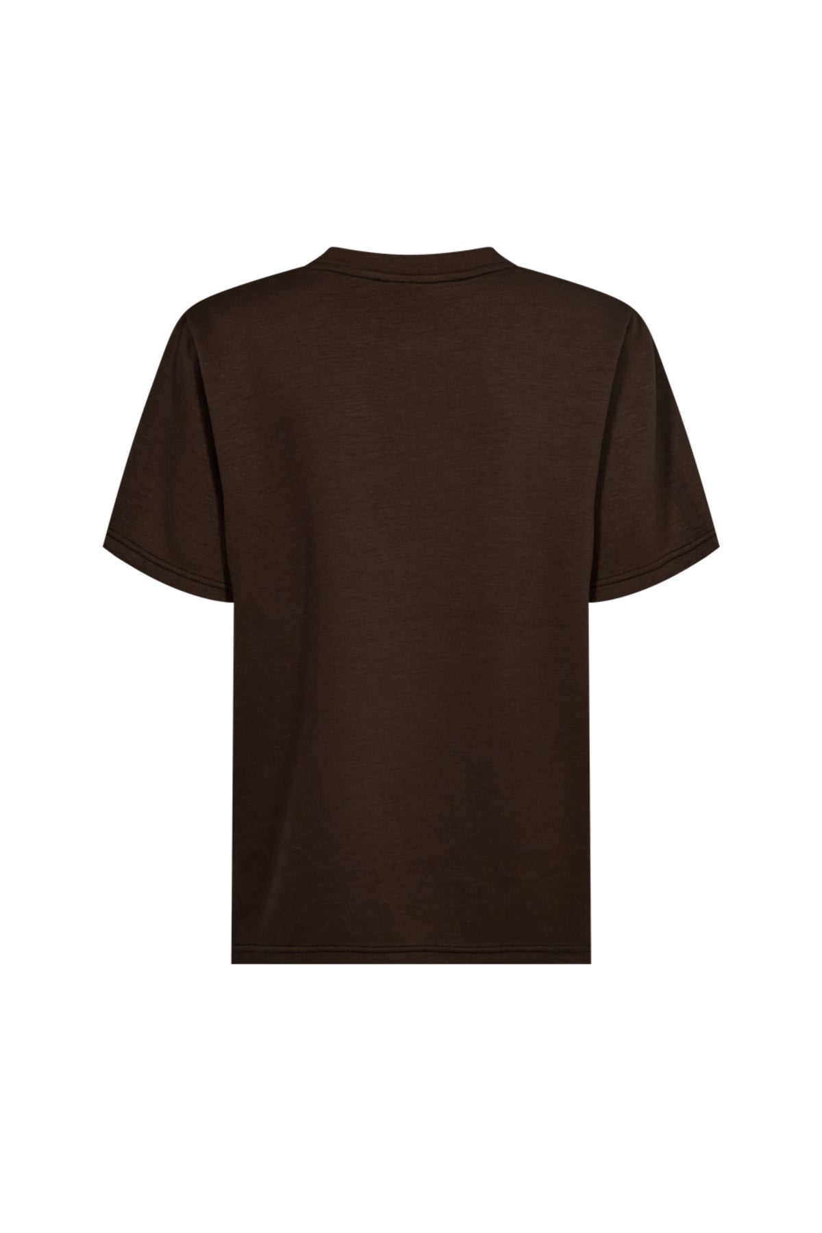 Zwart T-shirt Freequent Fqmalak Mole 211441 met ronde hals en korte mouwen, casual stijl voor dames