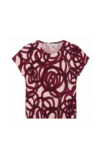 Blouse Cirkel Print Port 183628