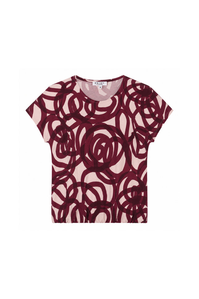 Blouse Cirkel Print Port 183628