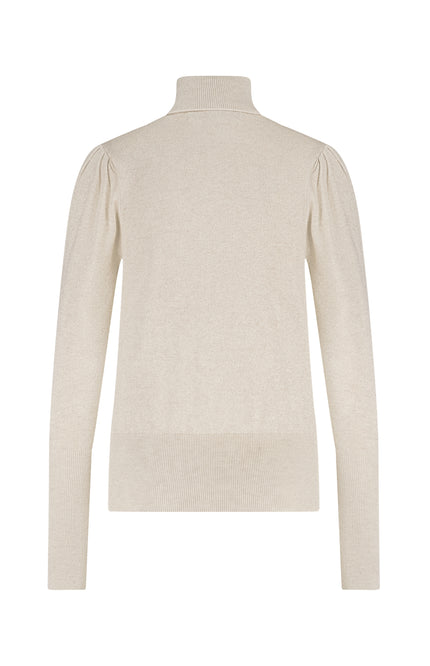 Trui Sylvia Lurex Sand NKF03005