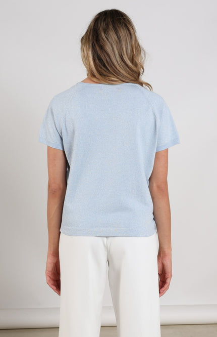 Nukus Top Anita Lurex Cloudy NKS01085 Stretchshop.nl