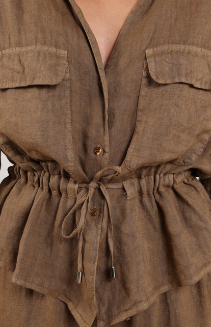 Nukus Blouse Elma Fango NKS02251 Stretchshop.nl