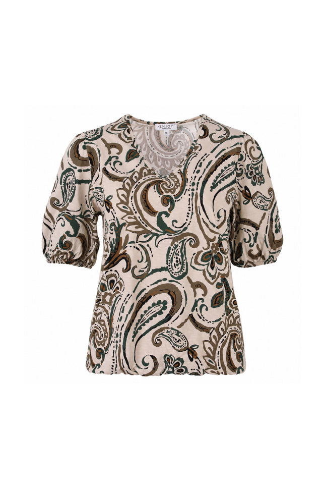 Blouse Paisley Print Bottle 183672