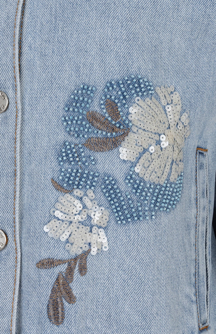 Jacket Artwork Light Jeans BI SP26.12008