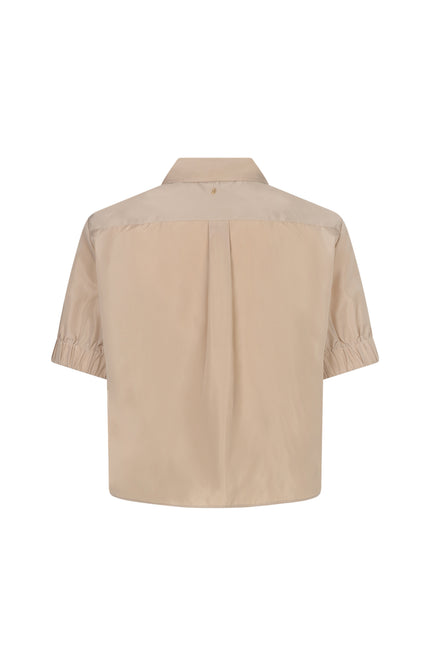 Ibana Blouse Bonnie Ostra Beige Stretchshop.nl