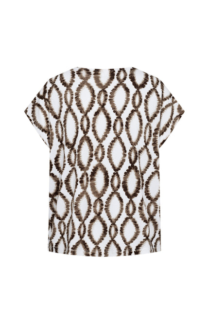 Freequent Top Fqfloi Brilliant White Coffee Bean 208038 Stretchshop.nl
