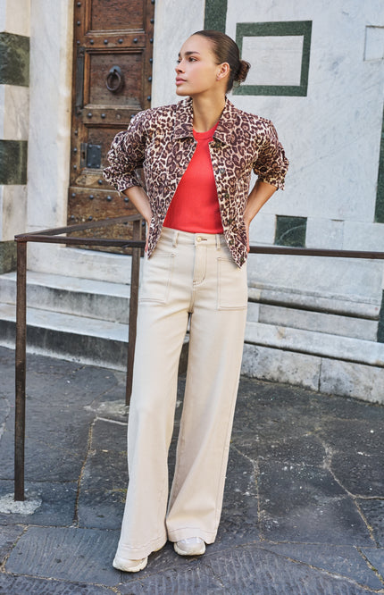 Broek Twill Natural SP26.12020