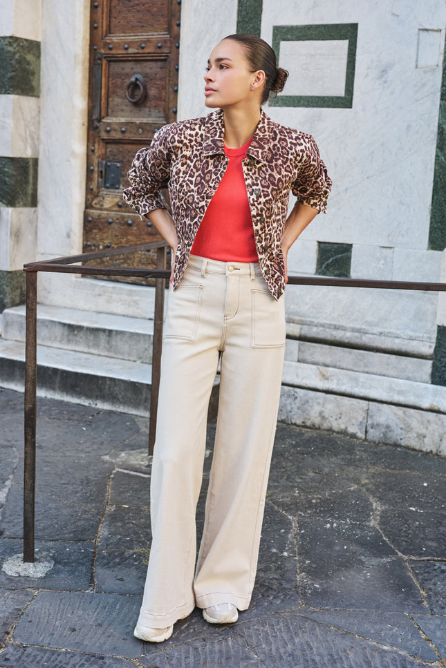 Broek Twill Natural SP26.12020