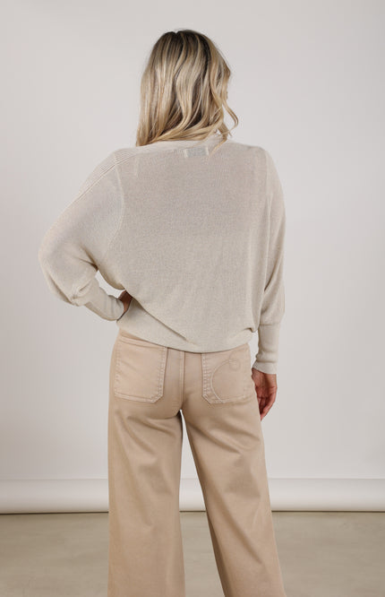 Trui Whitney Lurex Sand NKS03058