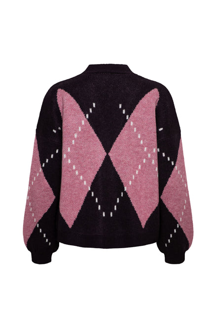 Vest Berber Deep Plum CA132