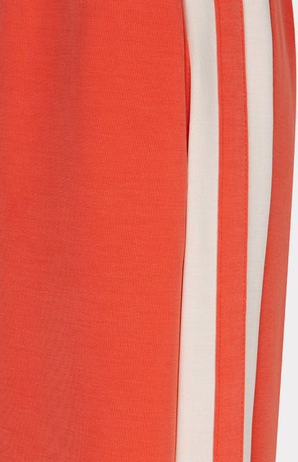 Broek Wide Stripe Modal Chili Red SP26.05006