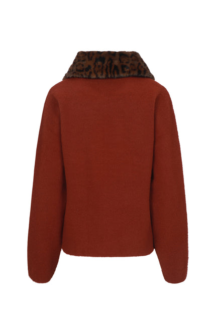 Vest Dallan Knitting Burnt Henna