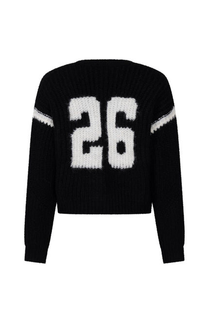 Vest Cammy Black Offwhite A26
