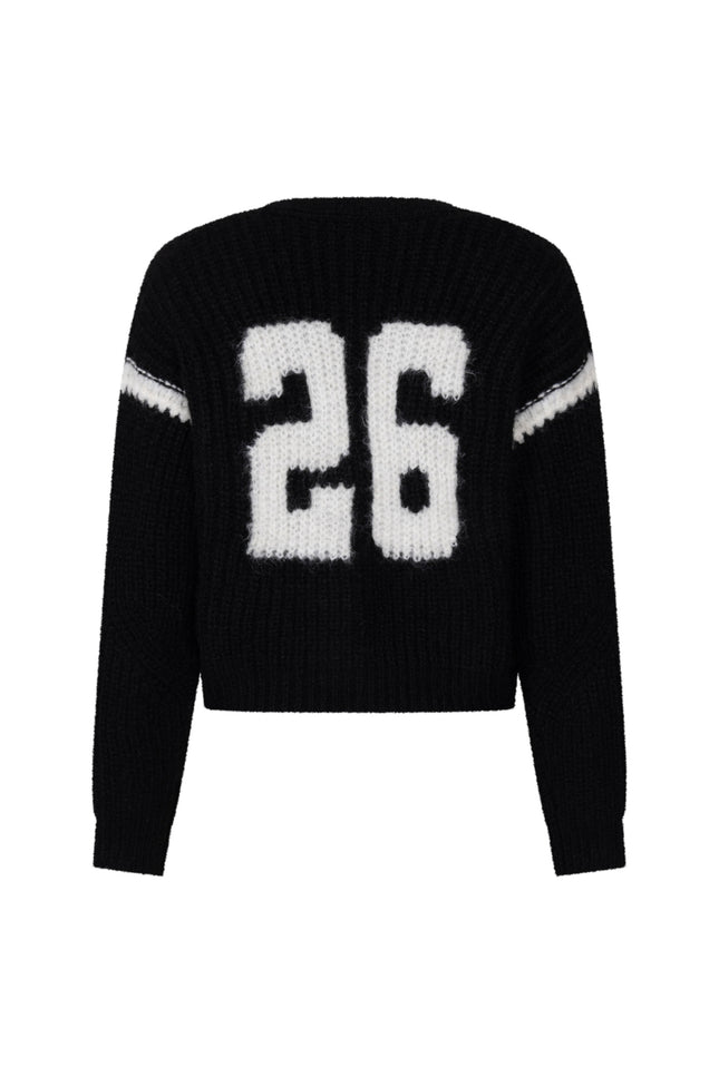 Vest Cammy Black Offwhite A26
