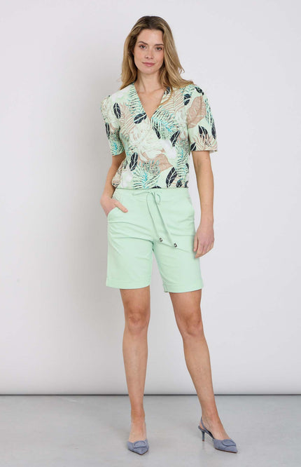 Mi Piace Heavy Travel Short Pistachio 202589 Stretchshop.nl