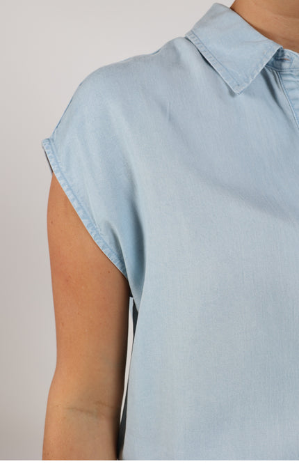 Nukus Blouse Sanne Cloudy NKS01170 Stretchshop.nl