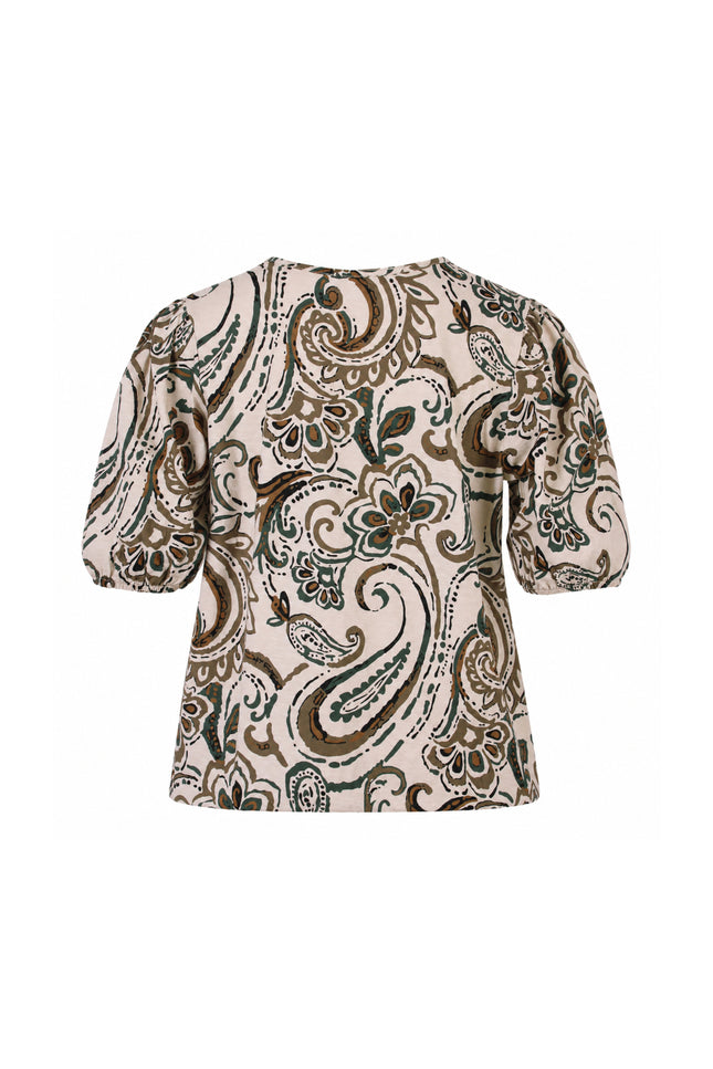 Blouse Paisley Print Bottle 183672