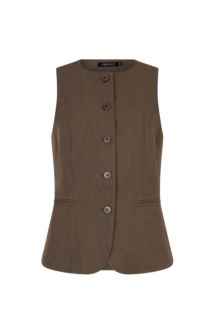Gilet Mellie Mud