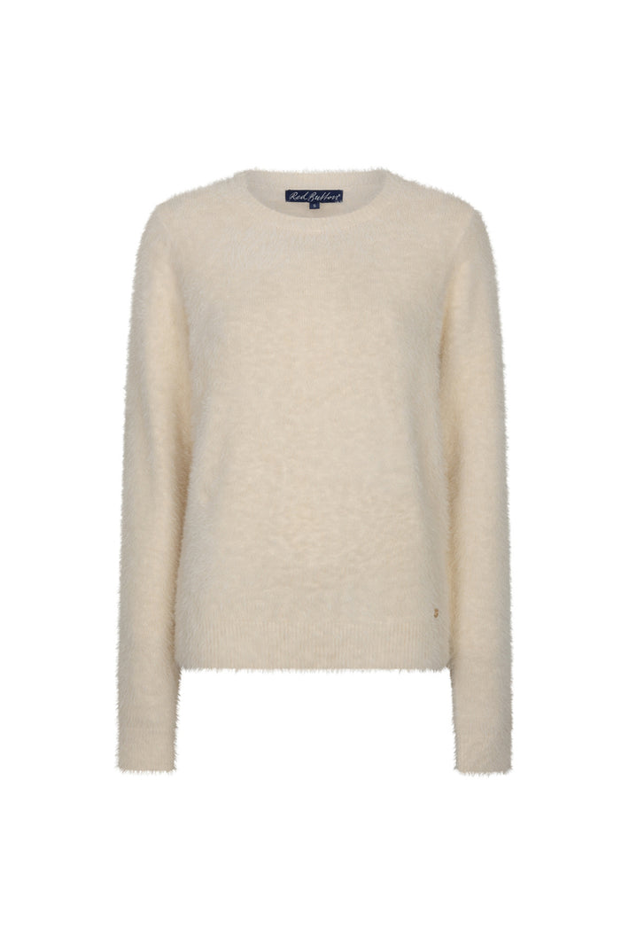 Knuffelige roze top van Red Button, Sweet Fuzzy Cream SRB5117, met zachte textuur en comfortabele pasvorm.