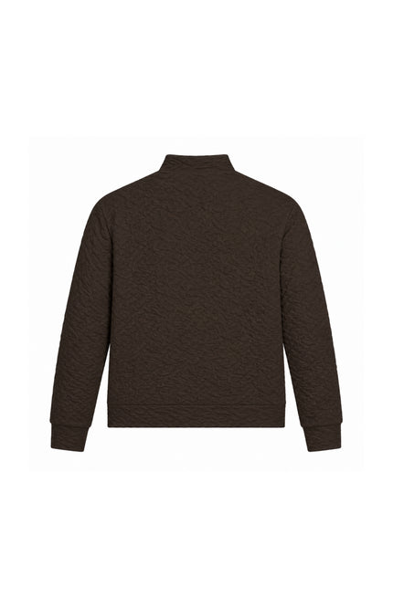 Jacket Structuur Bruin 183333