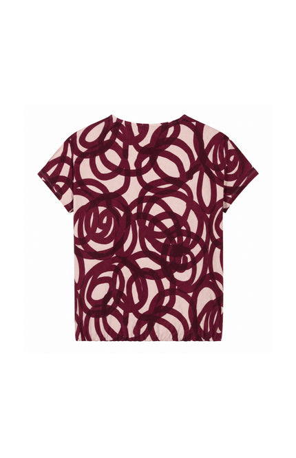Blouse Cirkel Print Port 183628