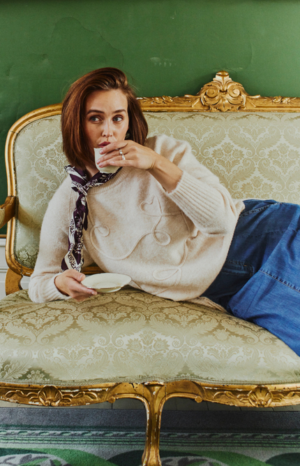 Trui Fqgrsevalin Moonbeam Melange