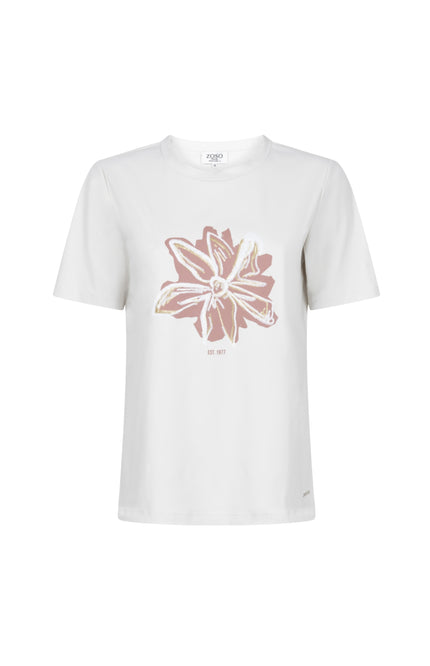 Zoso Travel T-Shirt Amee Kit Desert Rose 261 Stretchshop.nl