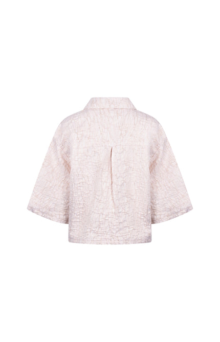Nukus Blouse Leena Blush NKS02172 Stretchshop.nl