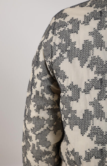 Jacket Charlie Cross Sand Navy NKS13107