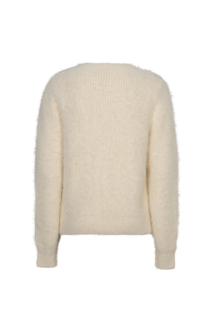 Vest Fuzzy Cream SRB5115