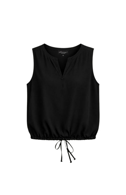 Elvira Casuals Top Abby Black Stretchshop.nl