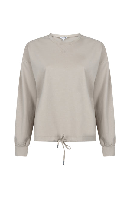 Zoso Sweater Emmy Sand Stone 261 Stretchshop.nl
