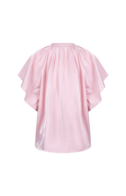 Nukus Top Taylor Shiny Blush NKS01131 Stretchshop.nl