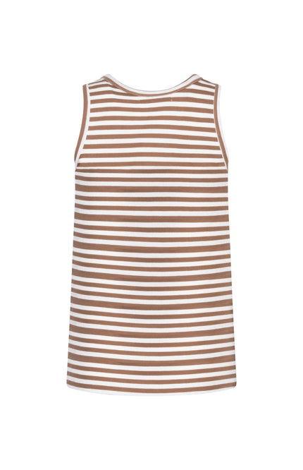 Nukus Singlet Steffie Offwhite Fango NKS01169 Stretchshop.nl