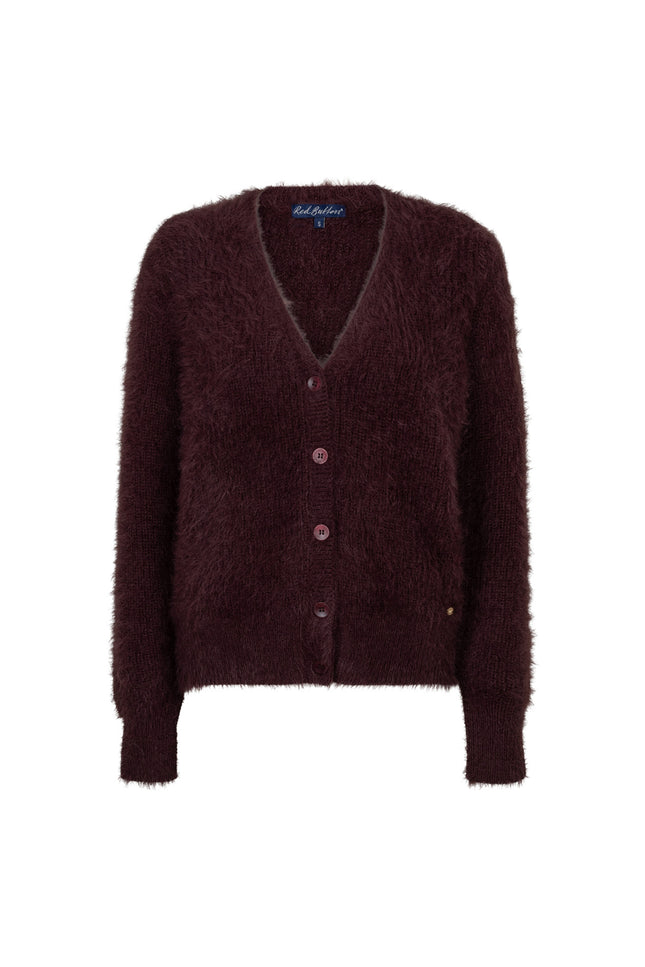 Vest Fuzzy Burgundy SRB5115