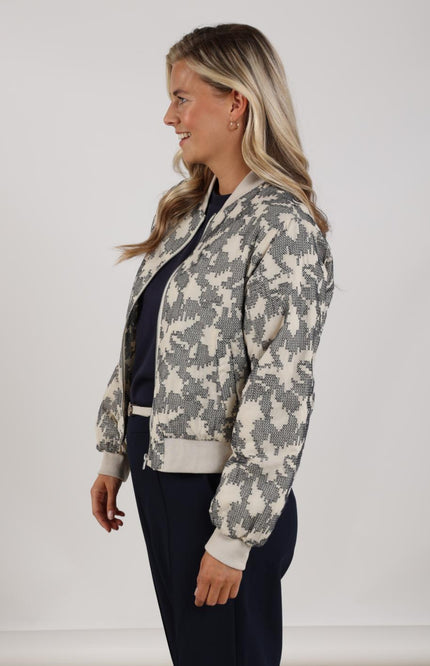 Jacket Charlie Cross Sand Navy NKS13107