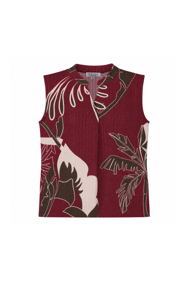 Blouse Blad Print Port 127678
