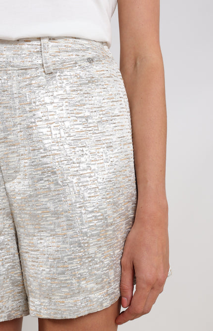 Nukus Short Dagmar Silver Camel NKS09072 Stretchshop.nl